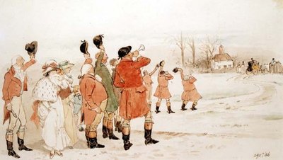 Saying Good-bye to the Bride by Randolph Caldecott